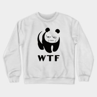 Hangry Panda - WTF Where's The Food (or Forest) Crewneck Sweatshirt